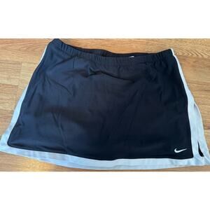 Nike 07’ Y2K Large Black White Skirt Skort Active Wear Tennis Performance